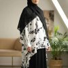 Floral Printed Premium Abaya Set